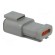 Connector: wire-wire | DTM | male | plug | for cable | PIN: 3 | grey | IP68 image 4