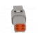 Connector: wire-wire | DTM | male | plug | for cable | PIN: 4 | crimped image 4