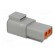 Connector: wire-wire | DTP | male | plug | for cable | PIN: 2 | crimped image 4