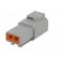 Connector: wire-wire | DTP | male | plug | for cable | PIN: 2 | crimped фото 6