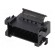 Connector: wire-wire | JPT | male | plug | for cable | PIN: 14 | black image 1