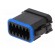 Connector: wire-wire | PX0 | female | plug | for cable | PIN: 12 | black фото 2