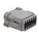 Connector: wire-wire | PX0 | female | plug | for cable | PIN: 12 | grey paveikslėlis 8
