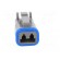 Connector: wire-wire | PX0 | female | plug | for cable | PIN: 2 | grey image 9