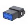 Connector: wire-wire | PX0 | male | plug | for cable | PIN: 12 | black image 6