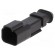 Connector: wire-wire | PX0 | male | plug | for cable | PIN: 2 | black | IP68 image 1