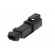 Connector: wire-wire | PX0 | male | plug | for cable | PIN: 2 | black | IP68 image 6