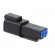 Connector: wire-wire | PX0 | male | plug | for cable | PIN: 2 | black | IP68 image 8