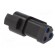 Connector: wire-wire | PX0 | male | plug | for cable | PIN: 3 | black | IP68 image 4