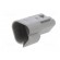 Connector: wire-wire | PX0 | male | plug | for cable | PIN: 3 | grey | IP68 фото 2