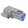 Connector: wire-wire | PX0 | male | plug | for cable | PIN: 3 | grey | IP68 фото 4