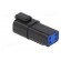 Connector: wire-wire | PX0 | male | plug | for cable | PIN: 4 | black | IP68 image 4