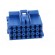 Connector: automotive | JPT | female | plug | for cable | PIN: 21 | blue image 9