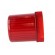 Signallers accessories: cloche | red | Series: WLK | IP65 | Ø60x77mm image 3