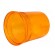 Signallers accessories: cloche | orange | IP65 | Ø150x205mm | Mat: ABS image 6