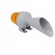 Signaller: lighting-sound | 230VAC | horn,flashing light | orange фото 4