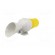Signaller: lighting-sound | 24VDC | bulb BA15D | yellow | IP43 | KLL image 2