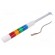 Signaller: signalling column | LED | red/amber/green/blue | 24VDC image 1