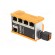 Industrial module: switch Ethernet | unmanaged | 18÷30VDC | RJ45 фото 2
