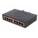 Industrial module: switch Ethernet | unmanaged | 12÷48VDC | RJ45 | 5W paveikslėlis 4