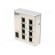 Industrial module: switch Ethernet | unmanaged | 24VDC | RJ45 | IP20 фото 1