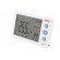 Meter: weather station | LCD | -10÷50°C | Accur: ±1°C | 0÷99%RH | 1%RH paveikslėlis 2