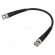 Test lead | BNC plug,both sides | Len: 0.25m | black | Z: 50Ω | RG223/U image 1