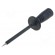 Test probe | 1000V | black | Tip diameter: 2mm | Socket size: 4mm фото 2