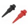 Test probe | 10A | 1kV | red and black | Socket size: 4mm фото 1