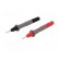 Test probe | 15A | red and black | Socket size: 4mm image 2