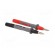 Test probe | 15A | red and black | Socket size: 4mm image 8
