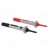 Test probe | 15A | red and black | Socket size: 4mm image 8