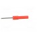Test probe | 19A | red | Overall len: 58.5mm | Socket size: 4mm | Ø: 2mm image 3