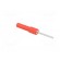 Test probe | 19A | red | Overall len: 58.5mm | Socket size: 4mm | Ø: 2mm фото 8