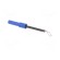 Test probe | 1A | blue | Socket size: 4mm | Plating: nickel plated image 8