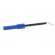 Test probe | 1A | blue | Socket size: 4mm | Plating: nickel plated image 7