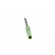 Test probe | 1A | green | Socket size: 4mm | Plating: nickel plated image 5