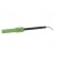 Test probe | 1A | green | Socket size: 4mm | Plating: nickel plated image 7