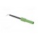 Test probe | 1A | green | Socket size: 4mm | Plating: nickel plated image 4