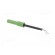 Test probe | 1A | green | Socket size: 4mm | Plating: nickel plated image 8