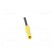 Test probe | 1A | yellow | Socket size: 4mm | Plating: nickel plated image 5