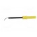 Test probe | 1A | yellow | Socket size: 4mm | Plating: nickel plated image 3