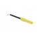 Test probe | 1A | yellow | Socket size: 4mm | Plating: nickel plated image 4