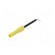 Test probe | 1A | yellow | Socket size: 4mm | Plating: nickel plated paveikslėlis 6