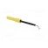 Test probe | 1A | yellow | Socket size: 4mm | Plating: nickel plated paveikslėlis 8