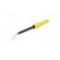 Test probe | 1A | yellow | Socket size: 4mm | Plating: nickel plated image 2