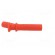 Probe tip | 2A | red | Tip diameter: 11mm | Socket size: 4mm image 7