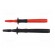 Test probe | 3A | 1kV | black | Socket size: 4mm | Kit: 2x test probe фото 3