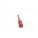 Probe tip | 3A | red | Socket size: 4mm | Plating: gold-plated | 70VDC фото 5