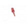 Probe tip | 3A | red | Socket size: 4mm | Plating: gold-plated | 70VDC фото 9